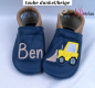 Preview: Lederpuschen Bagger , Baustelle