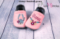 Preview: Lederpuschen Boho Hase 1