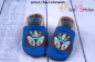 Preview: Lederpuschen Boho Igel 1
