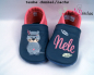 Preview: Lederpuschen Boho Otter / Biber