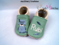 Preview: Lederpuschen Boho Otter / Biber