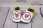 Preview: Lederpuschen Feder Button