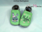 Preview: Lederpuschen Hase mit Schleife