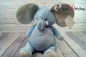 Preview: Kuscheltier, Elefant-hellblau