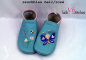 Preview: Lederpuschen Schmetterling 2
