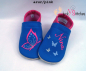 Preview: Lederpuschen Schmetterling 1