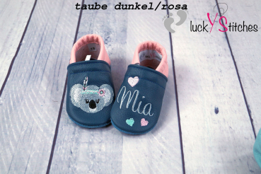 Lederpuschen Boho Koala 2