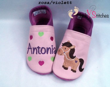 Lederpuschen Boho Pony