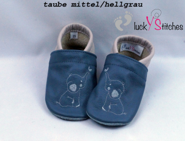 Lederpuschen Elefant 6
