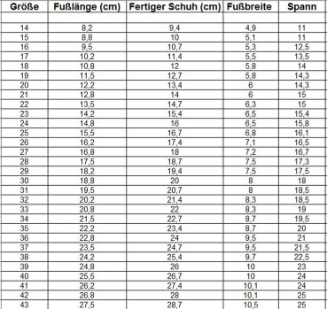 Lederpuschen Flieder mit Schleife Größe 20