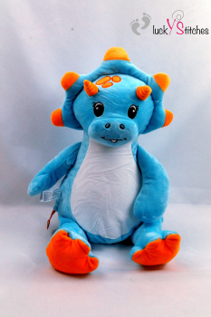 Kuscheltier, Dinosaurier-blau
