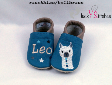 Lederpuschen Lama 1