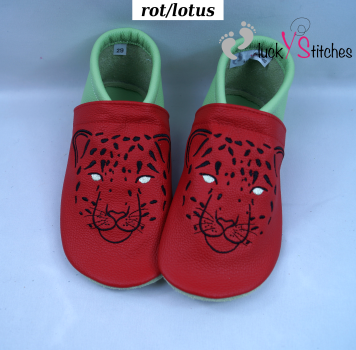 Lederpuschen Leopard