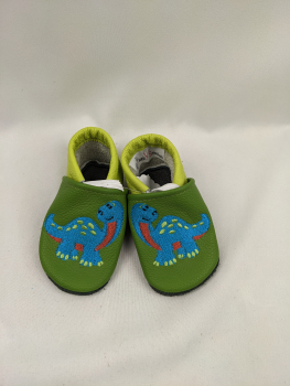 Lederpuschen Dino, Größe 16