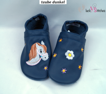 Lederpuschen Pferdekopf, Ponykopf