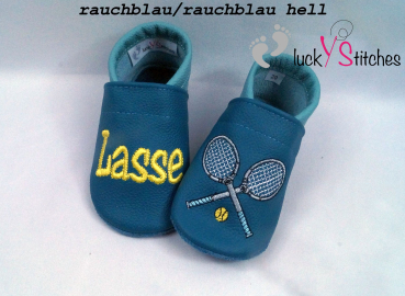 Lederpuschen Tennisschläger