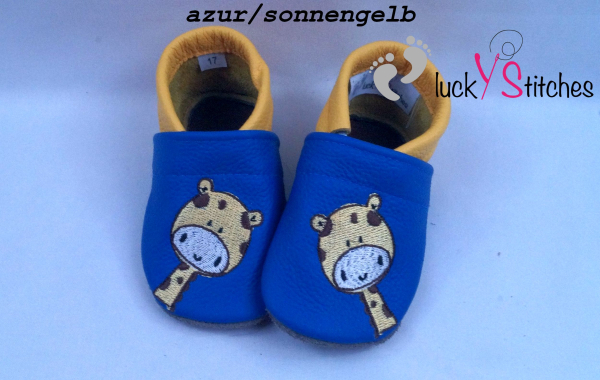 Lederpuschen Giraffe 2