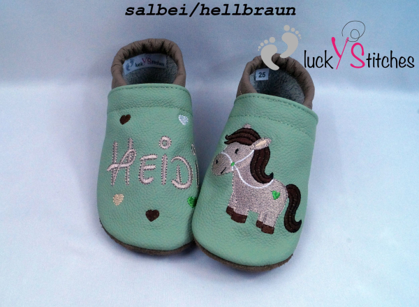 Lederpuschen Boho Pony