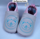 Lederpuschen Redwork Koala